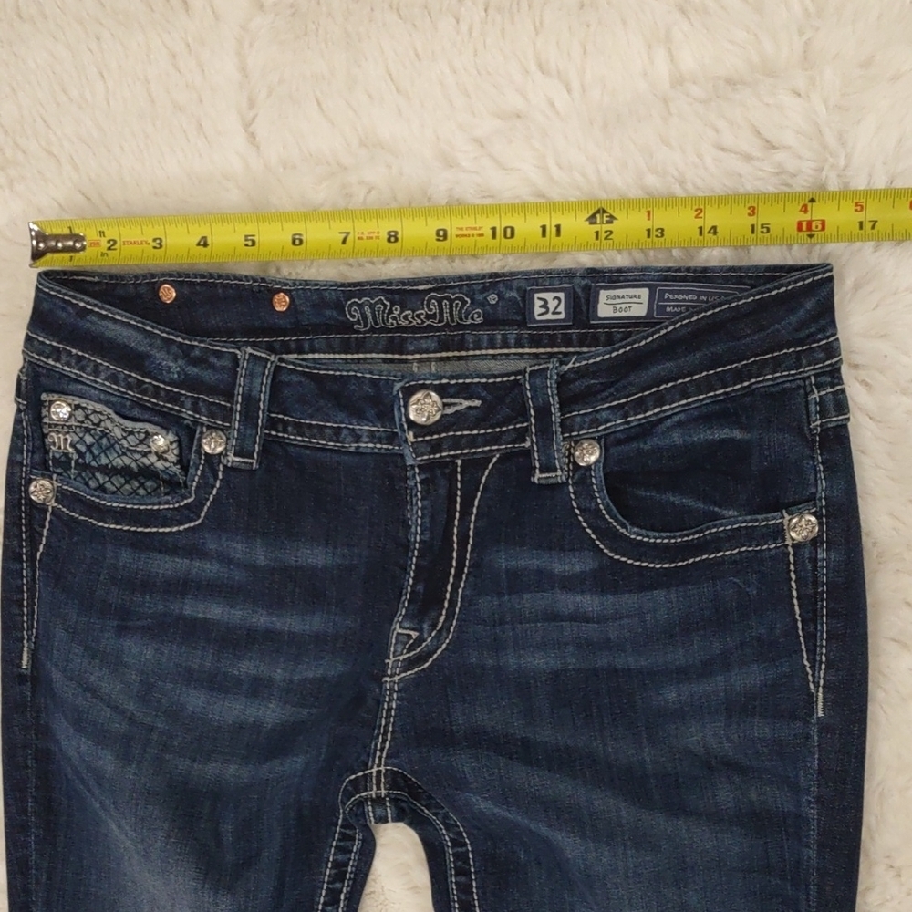 MISS ME Signature Boot  Blue Jeans. - Picture 11 of 17